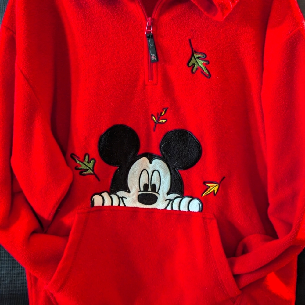 Mickey Mouse Hooded Fleece Sweatshirt